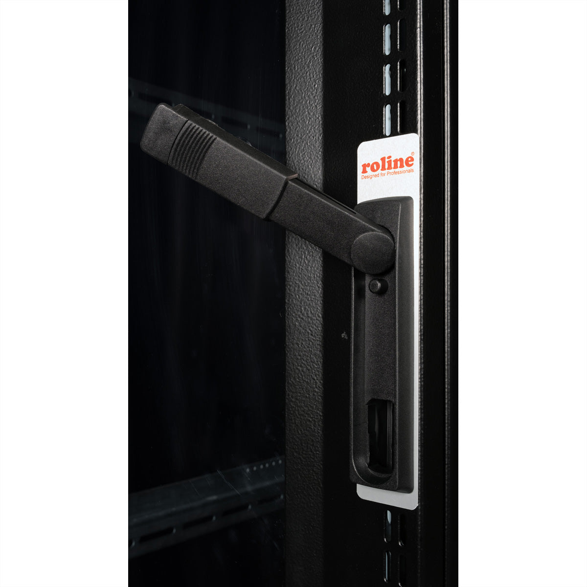 ROLINE Pro – 19" Netzwerkschrank 36U, IP20, abschliessbar, 600 × 1000 × 1705 mm, schwarz, Stahl