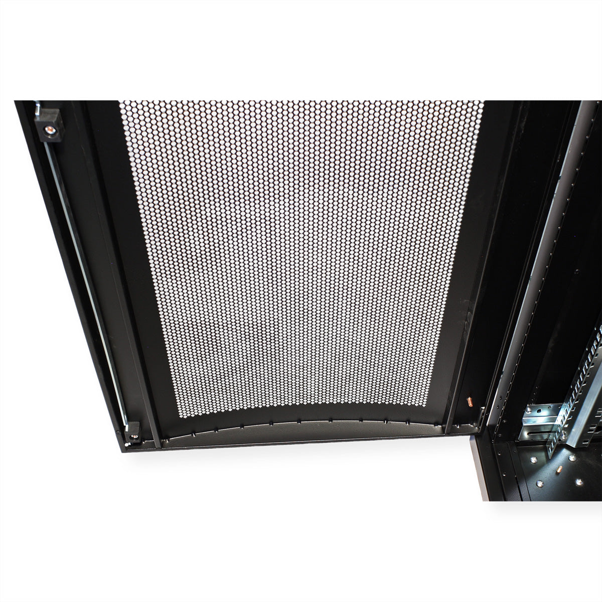 ROLINE Pro – 19" Netzwerkschrank 42U, IP20, abschliessbar, 600 × 1200 × 1970 mm, schwarz, Stahl