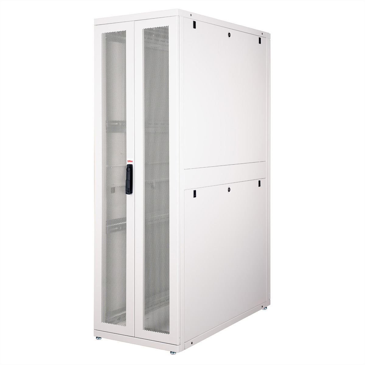 ROLINE Pro – 19" Netzwerkschrank 42U, IP20, abschliessbar, 600 × 1200 × 1970 mm, lichtgrau, Stahl
