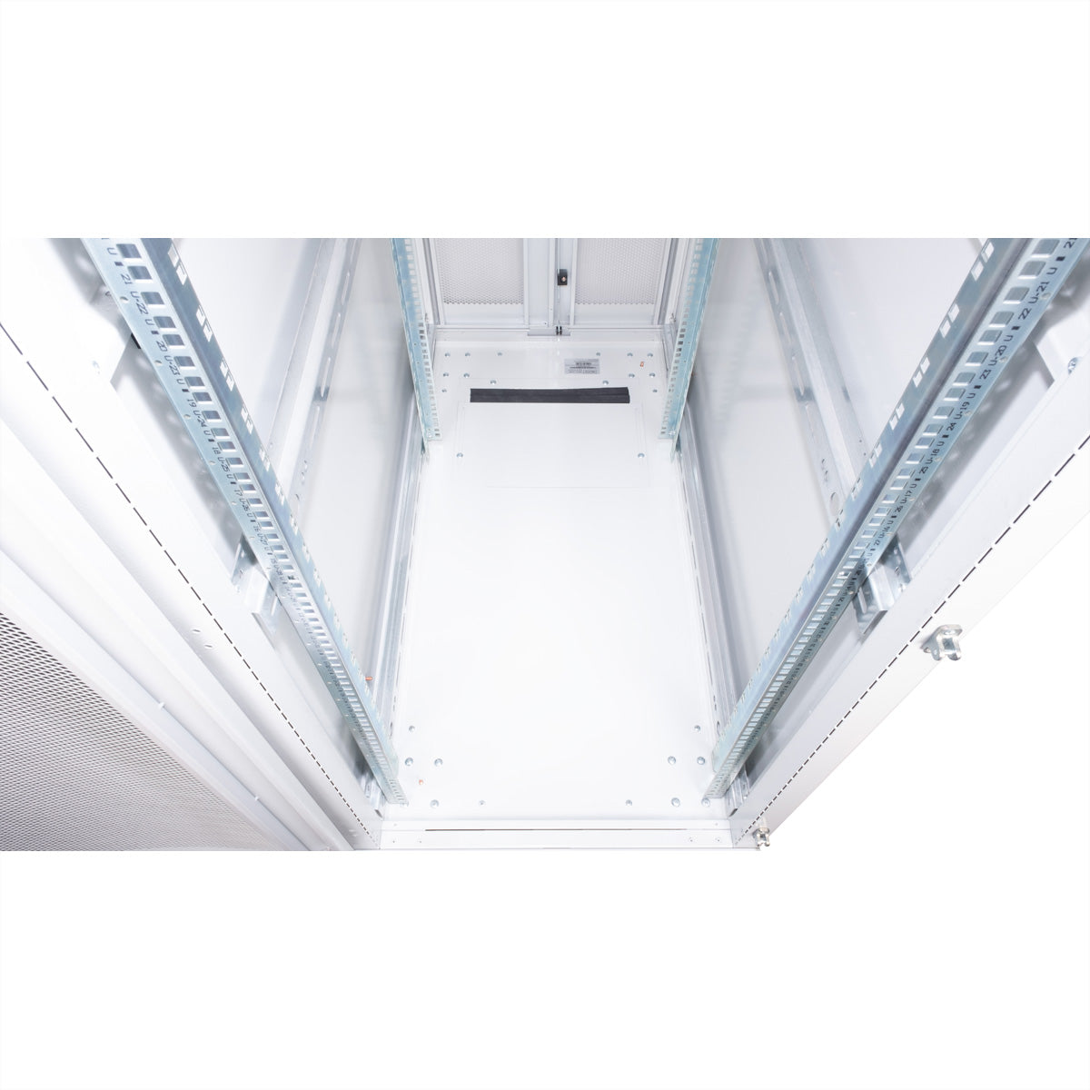 ROLINE Pro – 19" Netzwerkschrank 42U, IP20, abschliessbar, 600 × 1200 × 1970 mm, lichtgrau, Stahl
