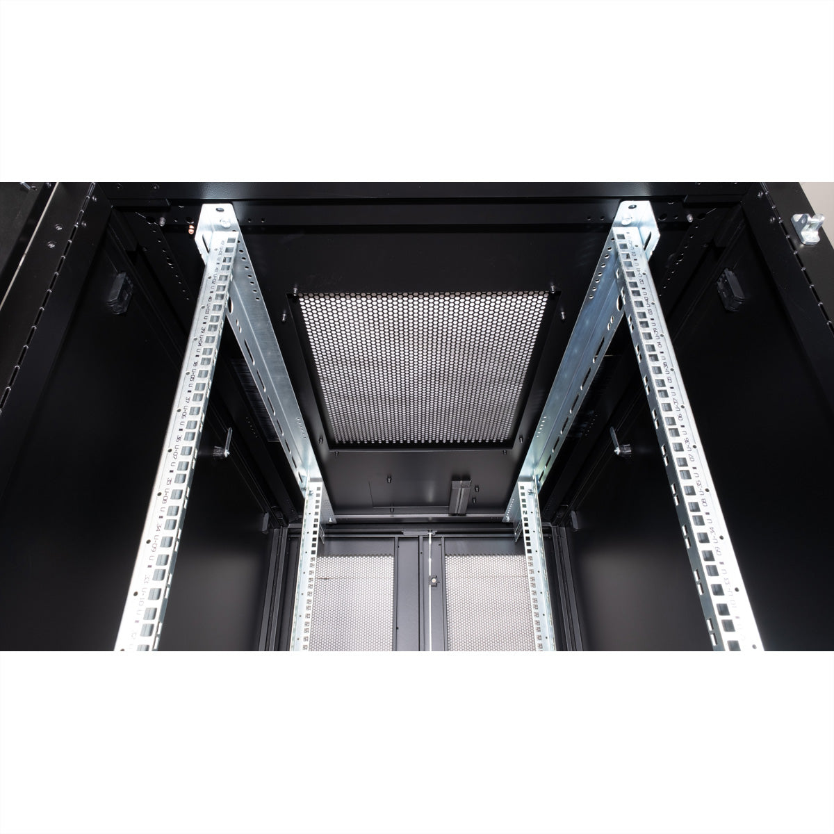 ROLINE Pro – 19" Netzwerkschrank 42U, IP20, abschliessbar, 800 × 1200 × 1970 mm, schwarz, Stahl