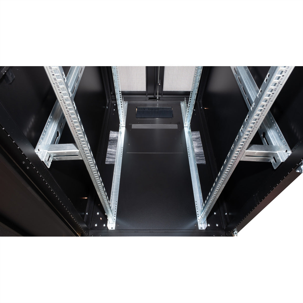 ROLINE Pro – 19" Netzwerkschrank 42U, IP20, abschliessbar, 800 × 1200 × 1970 mm, schwarz, Stahl