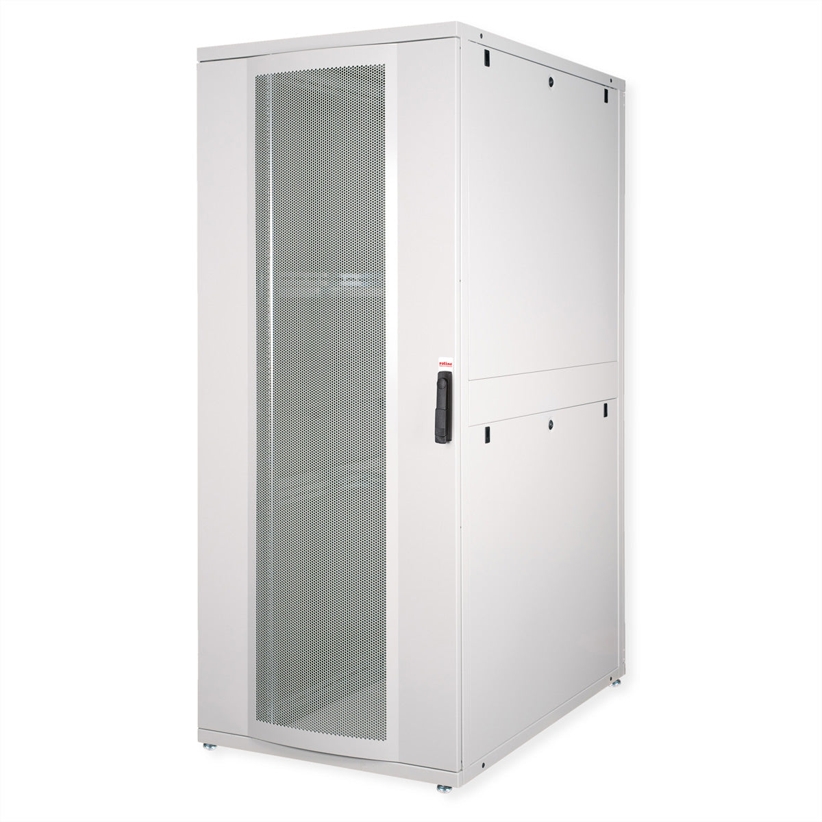 ROLINE Pro – 19" Netzwerkschrank 42U, IP20, abschliessbar, 800 × 1200 × 1970 mm, lichtgrau, Stahl