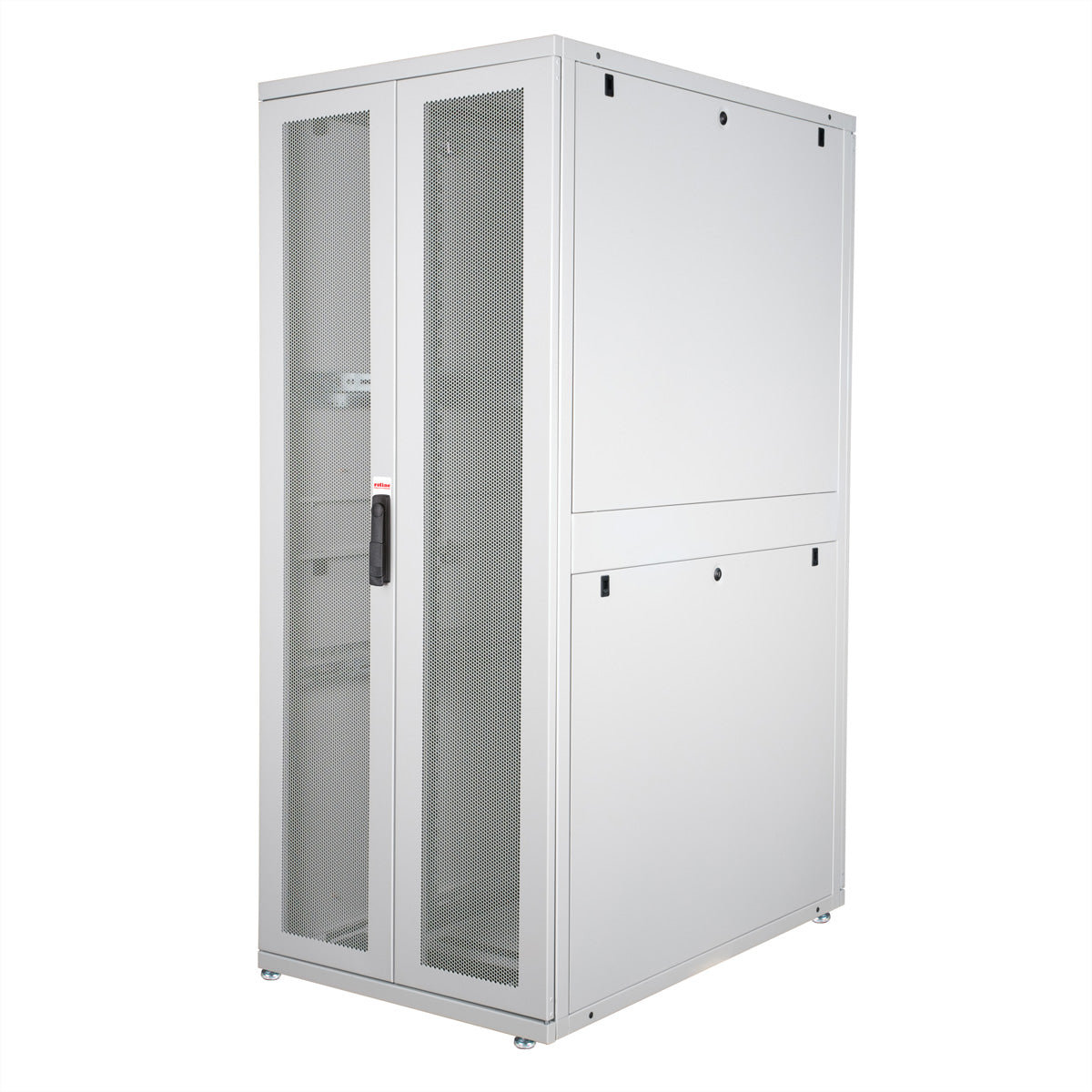 ROLINE Pro – 19" Netzwerkschrank 42U, IP20, abschliessbar, 800 × 1200 × 1970 mm, lichtgrau, Stahl
