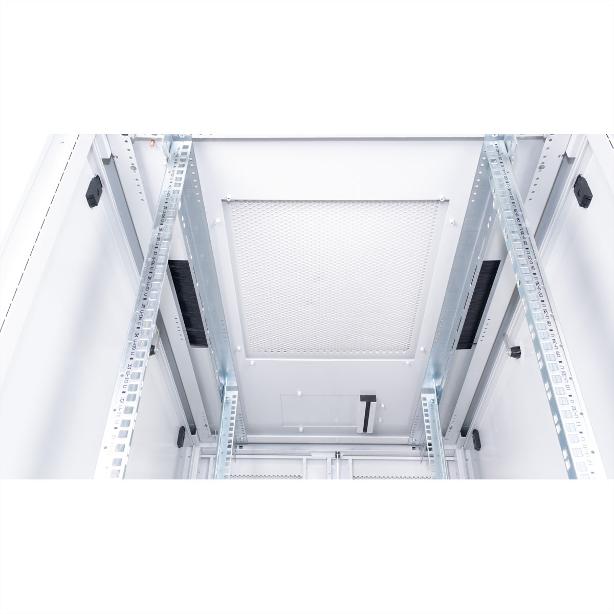 ROLINE Pro – 19" Netzwerkschrank 42U, IP20, abschliessbar, 800 × 1200 × 1970 mm, lichtgrau, Stahl