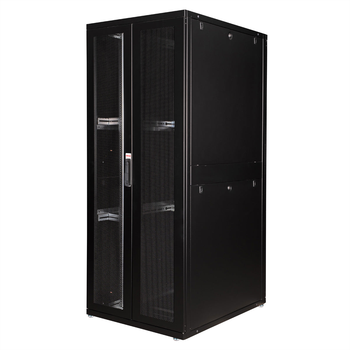ROLINE Pro – 19" Netzwerkschrank 42U, IP20, abschliessbar, 800 × 1000 × 1970 mm, schwarz, Stahl
