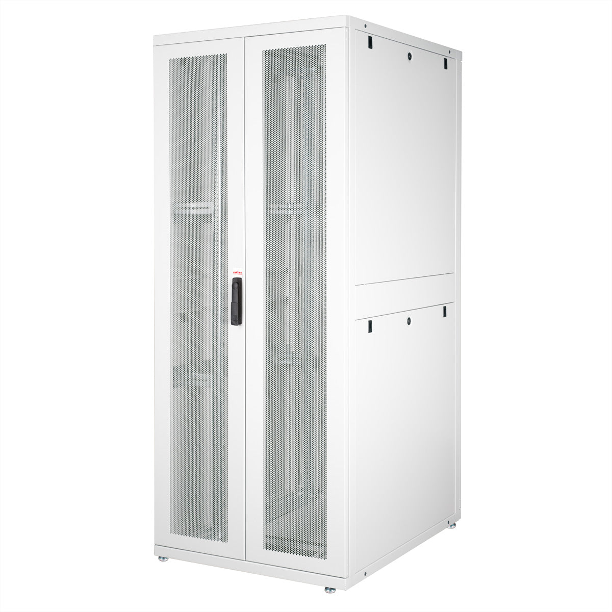 ROLINE Pro – 19" Netzwerkschrank 42U, IP20, abschliessbar, 800 × 1000 × 1970 mm, lichtgrau, Stahl