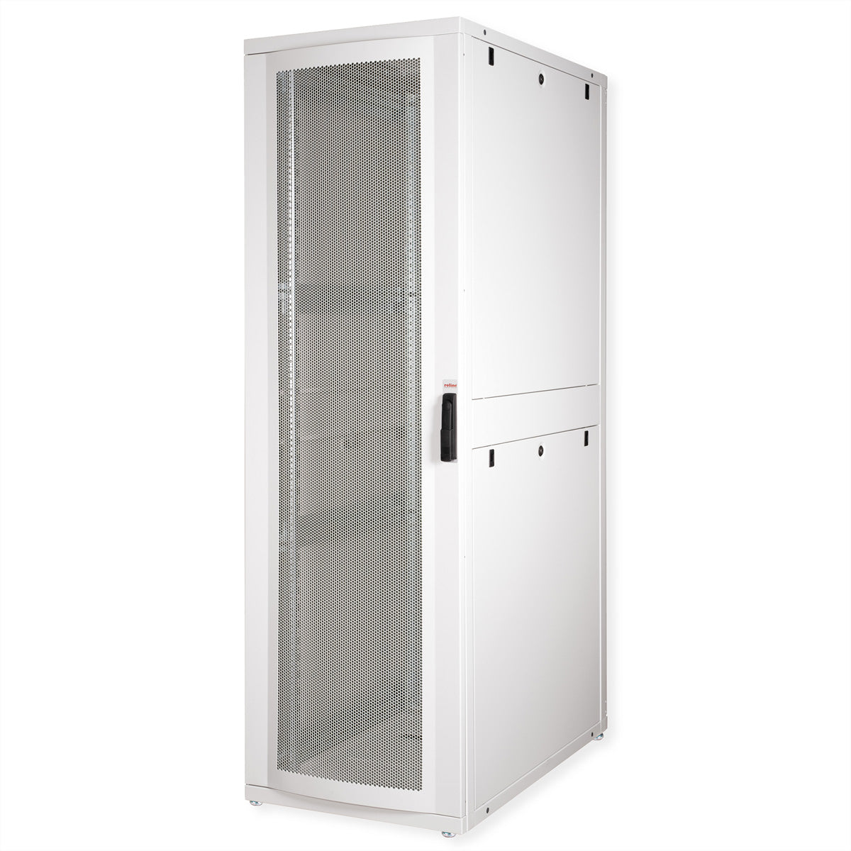 ROLINE Pro – 19" Netzwerkschrank 42U, IP20, abschliessbar, 600 × 1000 × 1970 mm, grau, Stahl