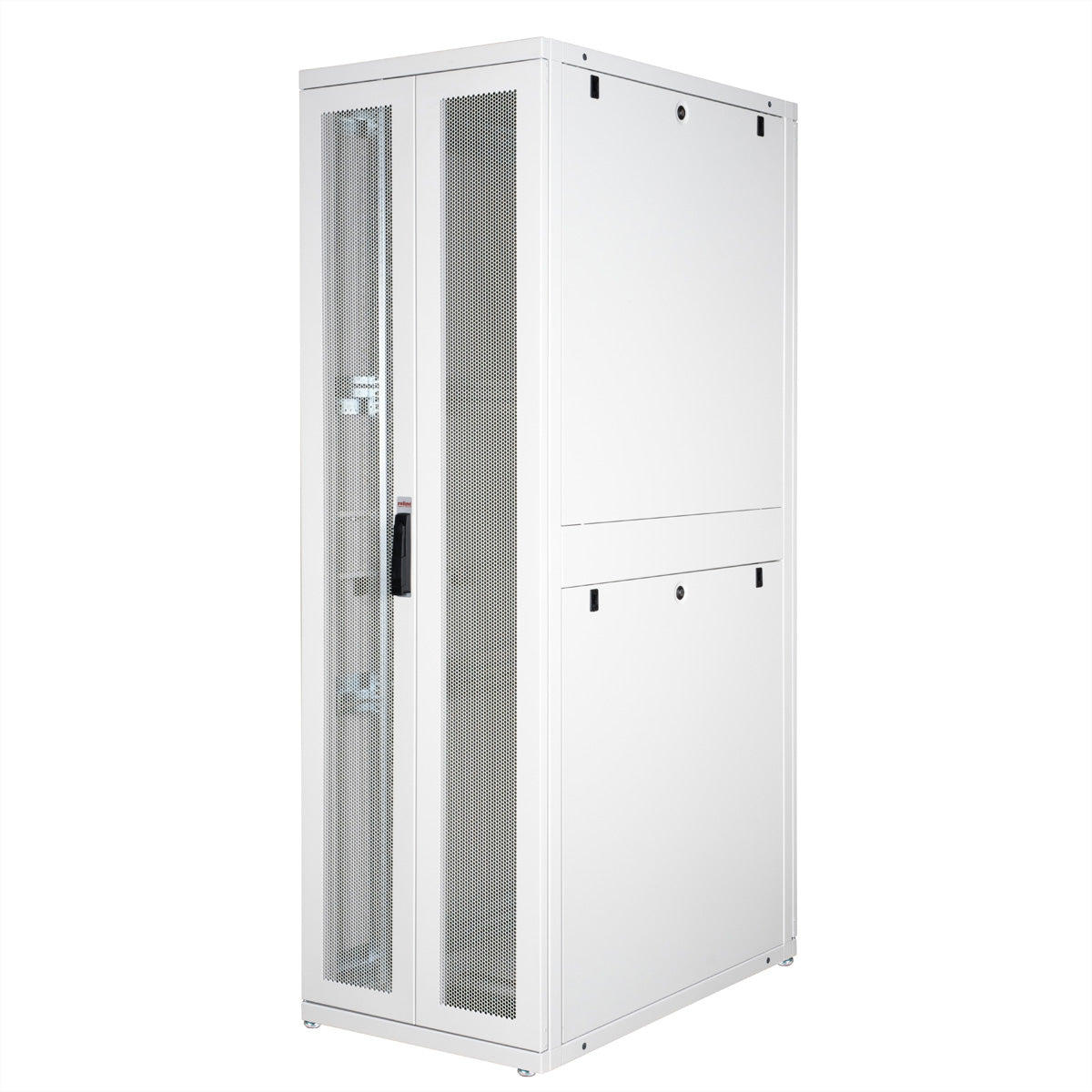 ROLINE Pro – 19" Netzwerkschrank 42U, IP20, abschliessbar, 600 × 1000 × 1970 mm, lichtgrau, Stahl