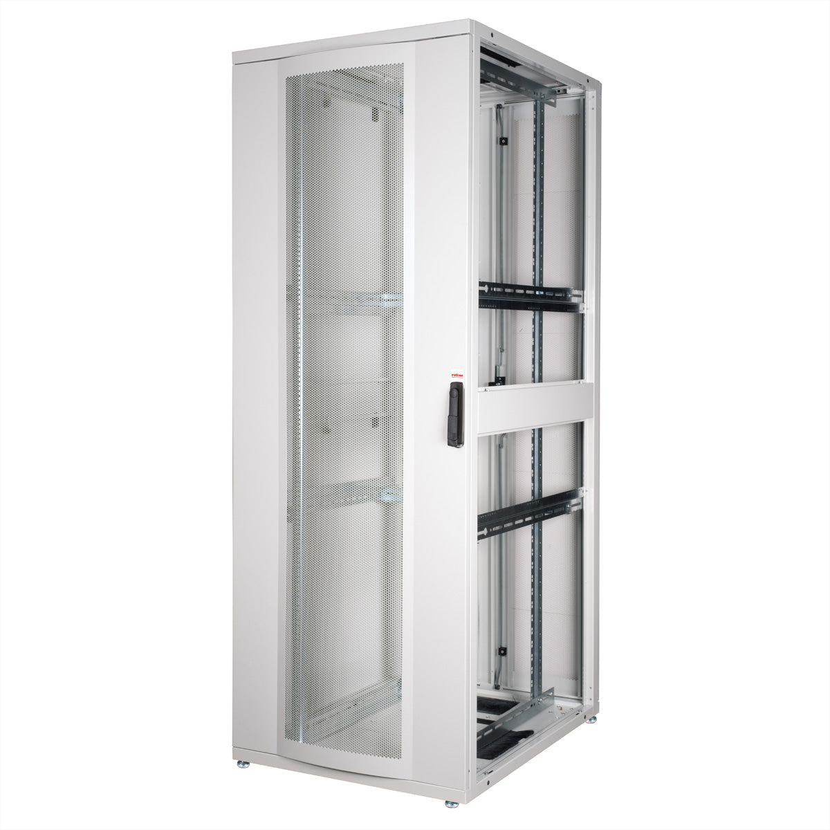 ROLINE Pro – 19" Netzwerkschrank 47U, IP20, abschliessbar, 800 × 1000 × 2194 mm, grau, Stahl