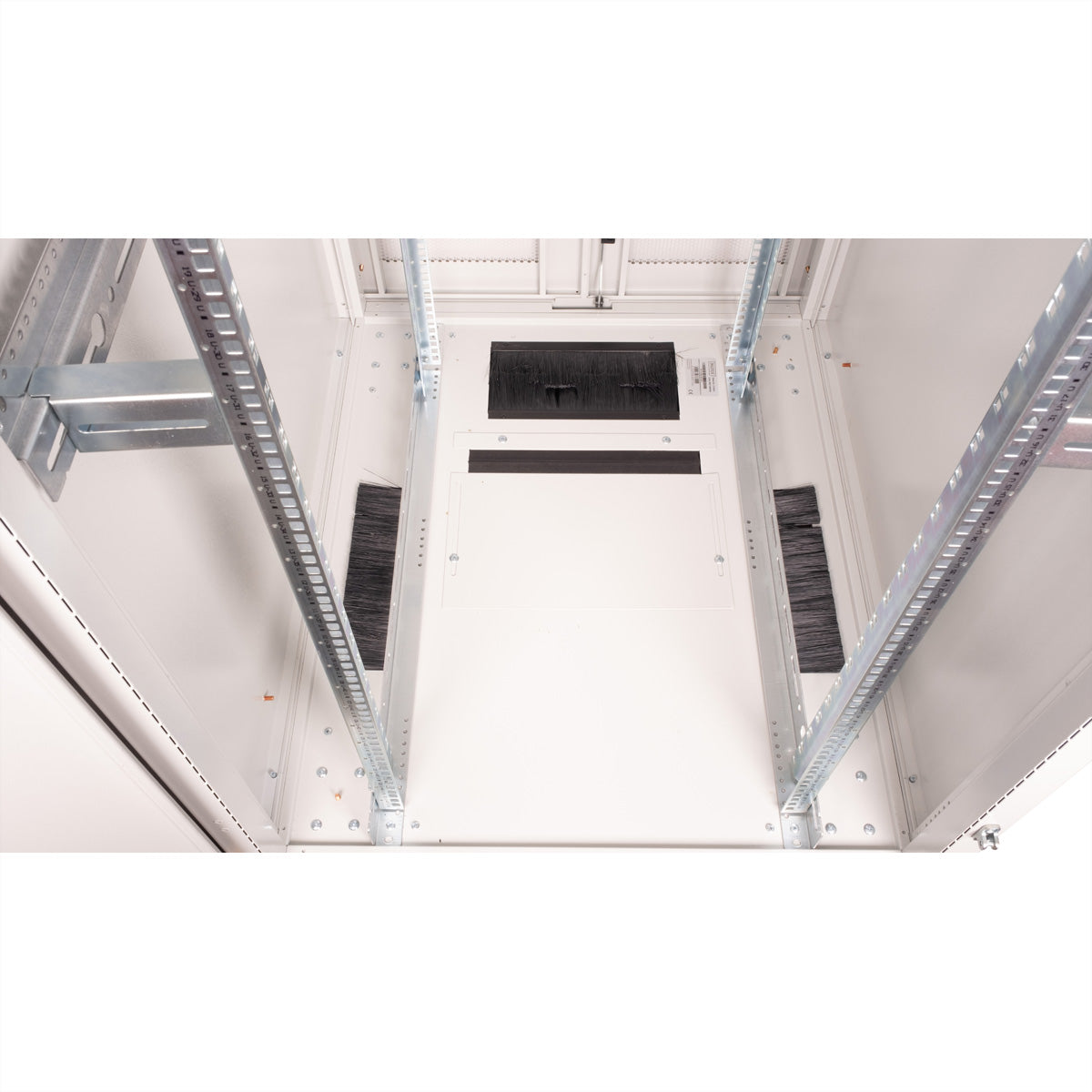 ROLINE Pro – 19" Netzwerkschrank 36U, IP20, abschliessbar, 800 × 1000 × 1705 mm, lichtgrau, Stahl