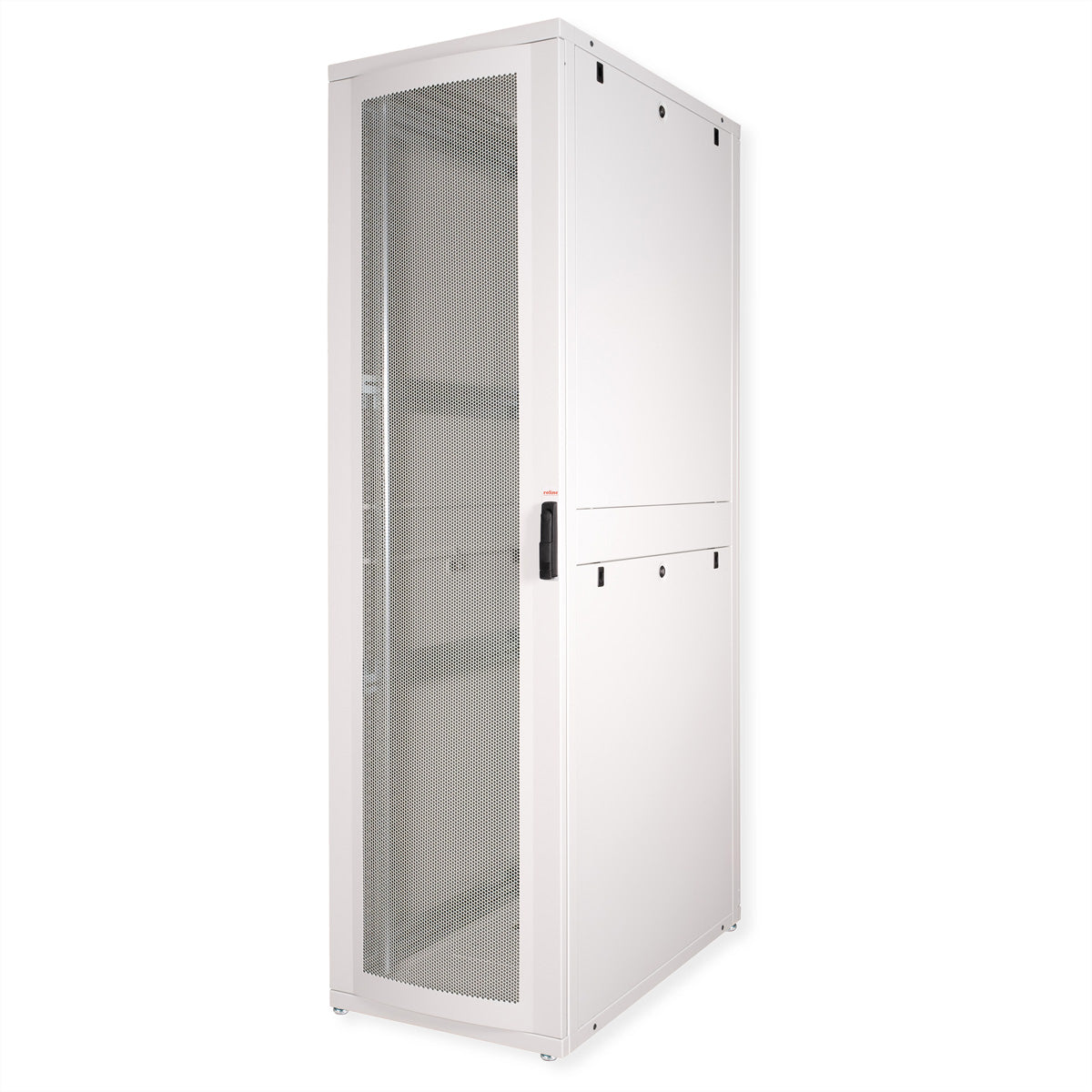 ROLINE Pro – 19" Netzwerkschrank 47U, IP20, abschliessbar, 600 × 1000 × 2194 mm, lichtgrau, Stahl
