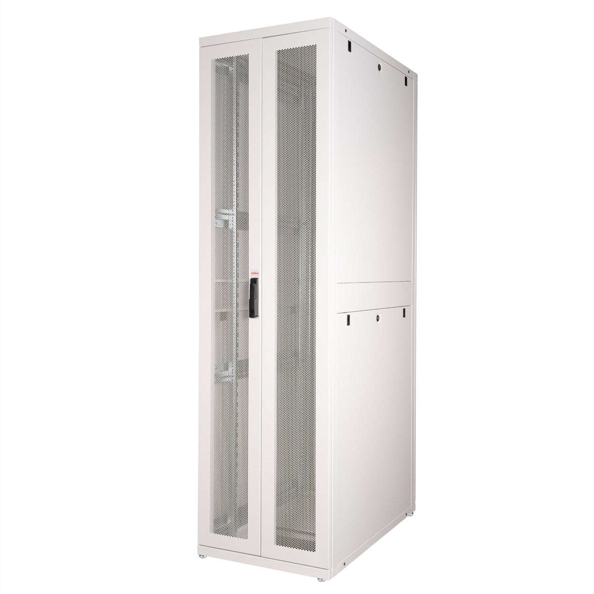 ROLINE Pro – 19" Netzwerkschrank 47U, IP20, abschliessbar, 600 × 1000 × 2194 mm, lichtgrau, Stahl