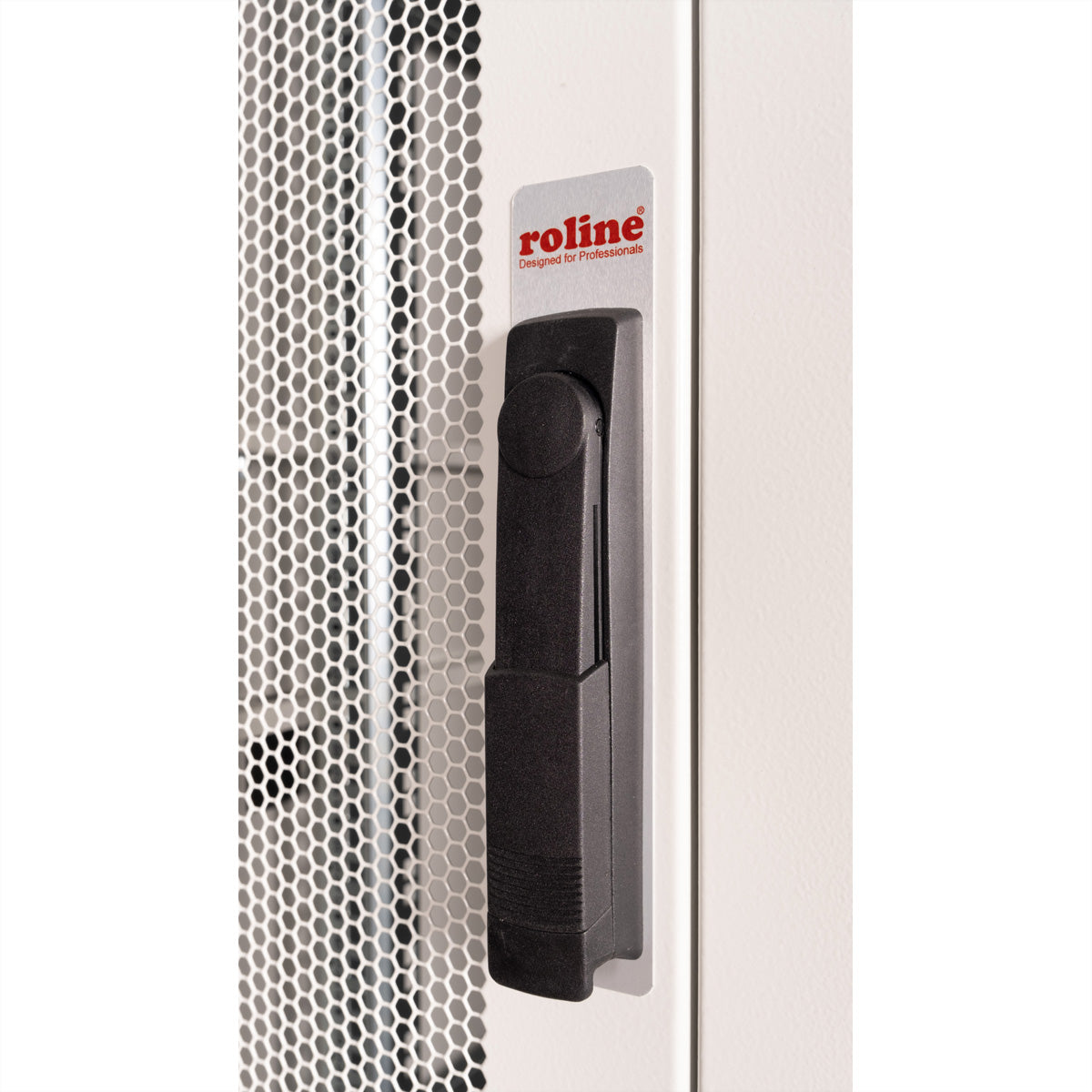 ROLINE Pro – 19" Netzwerkschrank 47U, IP20, abschliessbar, 600 × 1000 × 2194 mm, lichtgrau, Stahl