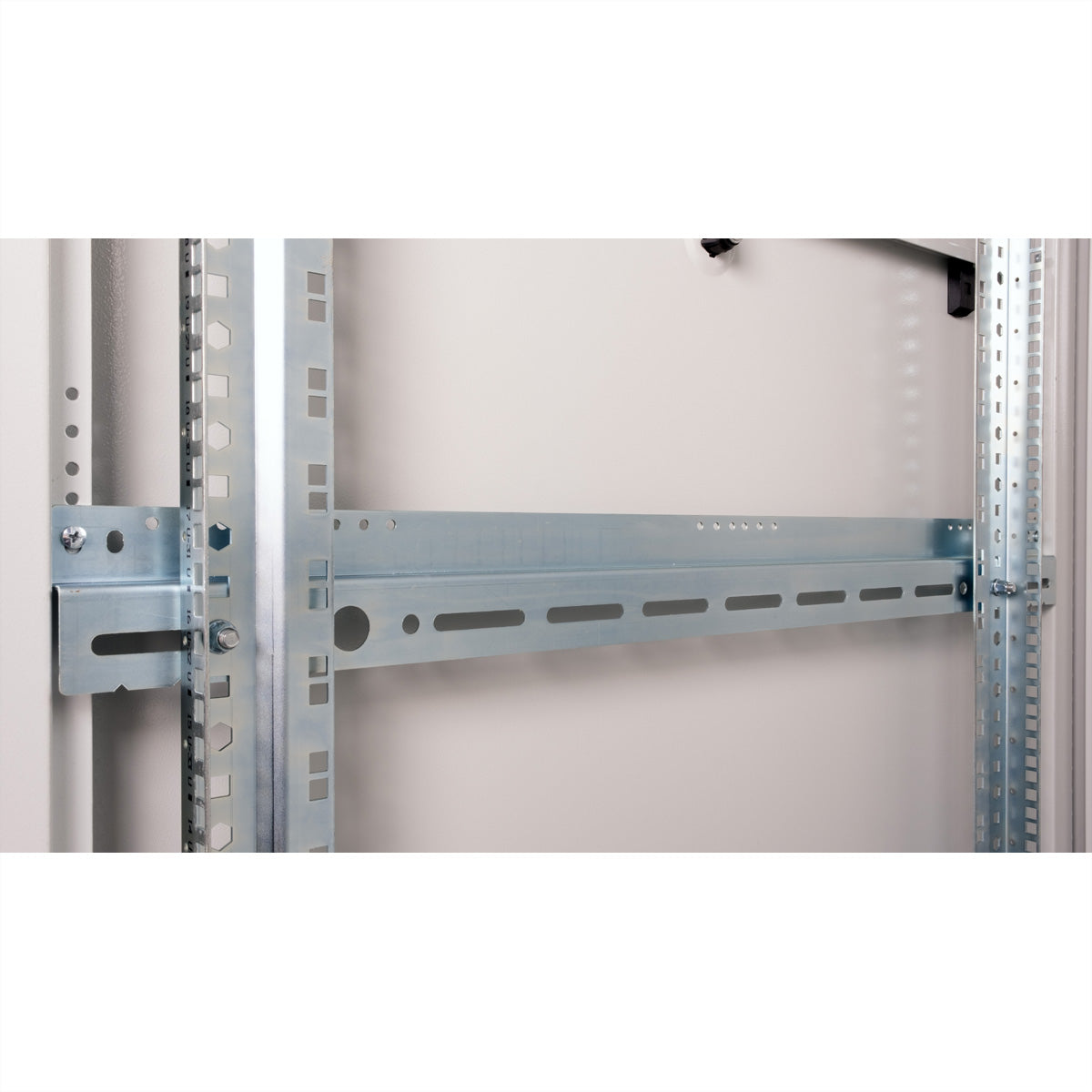 ROLINE Pro – 19" Netzwerkschrank 47U, IP20, abschliessbar, 600 × 1000 × 2194 mm, lichtgrau, Stahl