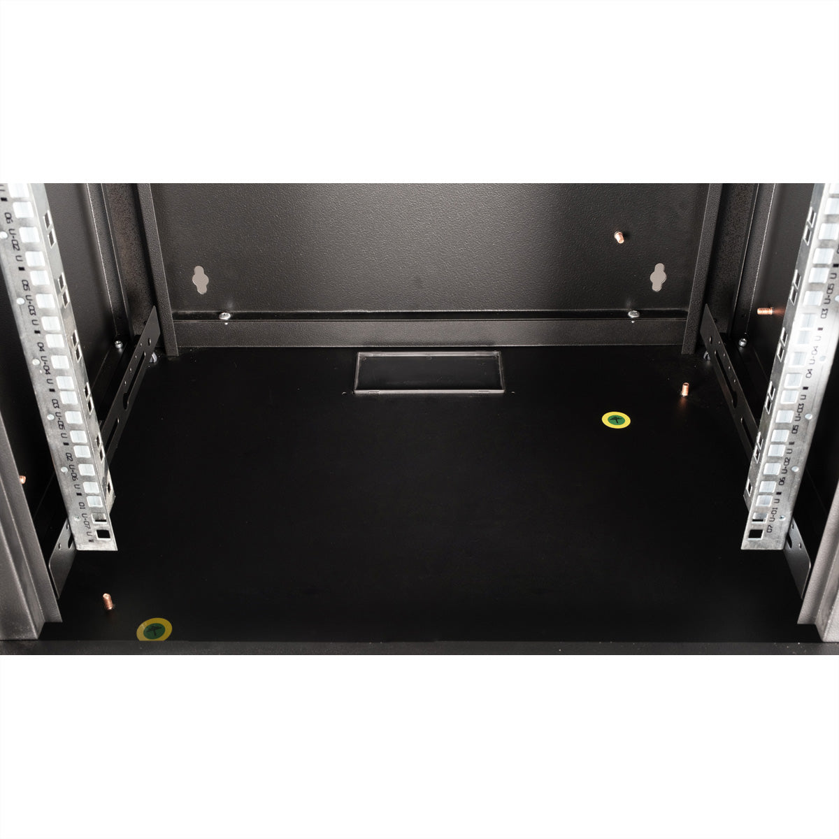 ROLINE Pro – 19" Wandverteiler 7U, IP20, abschliessbar, 600 × 450 × 418 mm, schwarz, Stahl