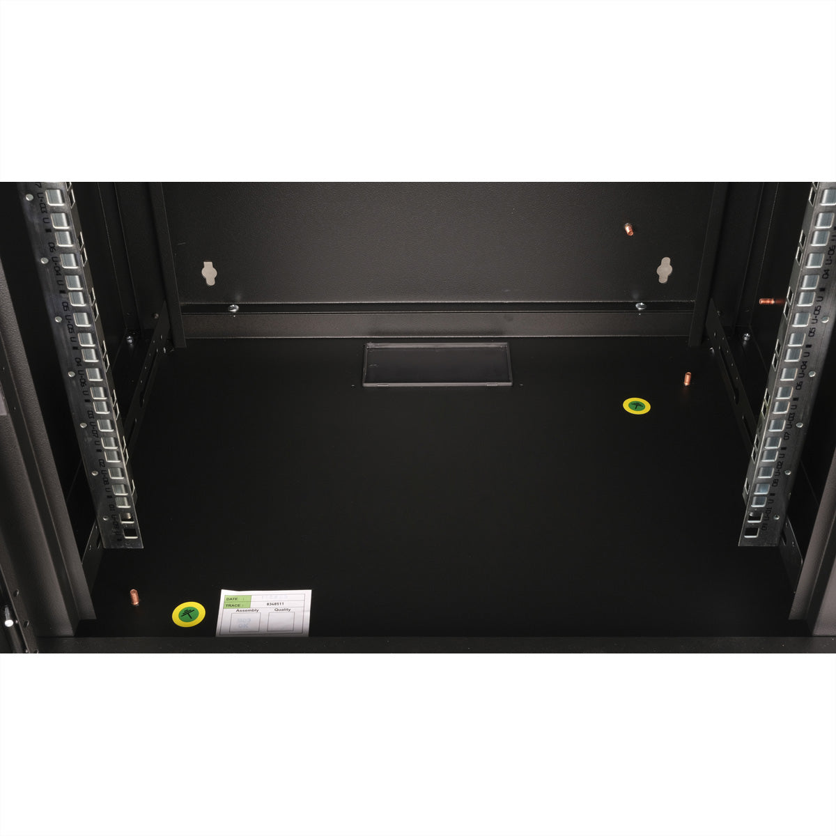 ROLINE Pro – 19" Wandverteiler 9U, IP20, abschliessbar, 600 × 450 × 505 mm, schwarz, Stahl