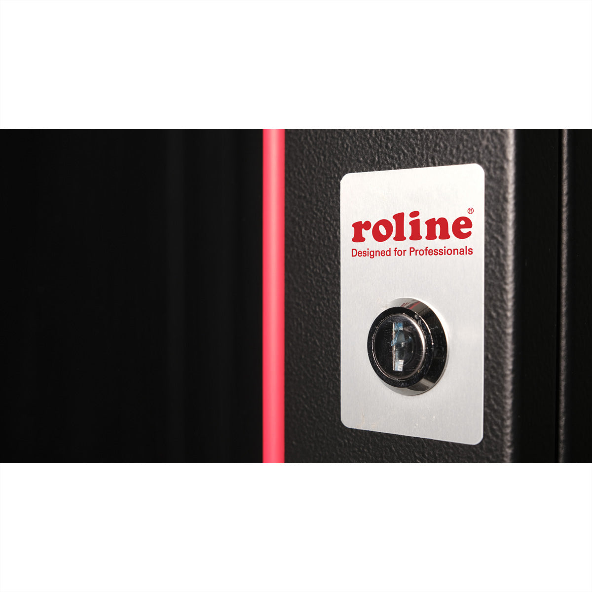 ROLINE Pro – 19" Wandverteiler 9U, IP20, abschliessbar, 600 × 450 × 505 mm, schwarz, Stahl