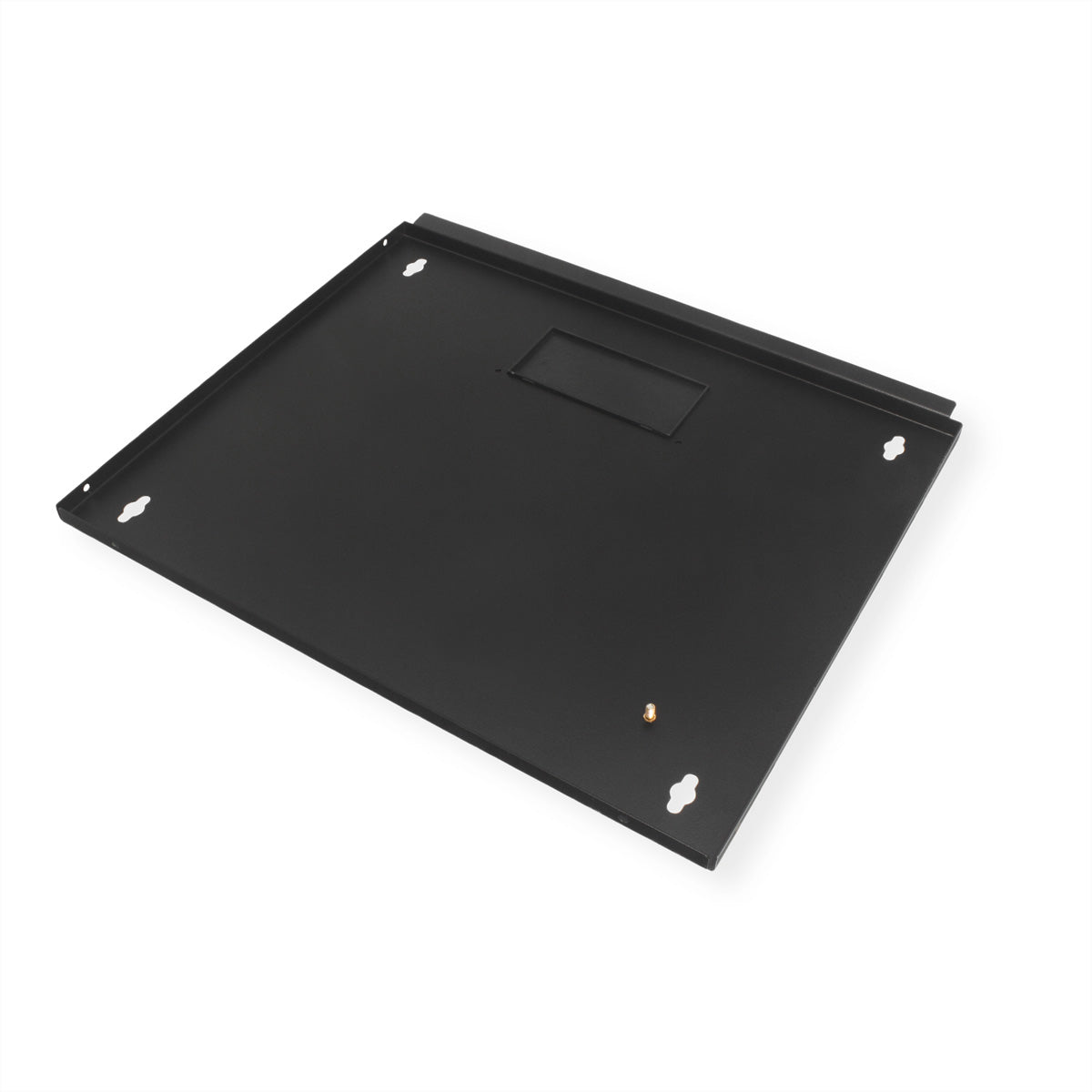 ROLINE Pro – 19" Wandverteiler 9U, IP20, abschliessbar, 600 × 600 × 505 mm, schwarz, Stahl