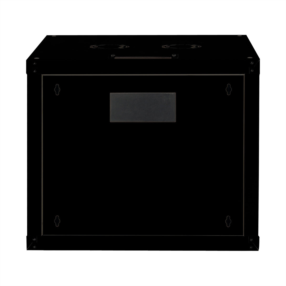 ROLINE Pro – 19" Wandverteiler 9U, IP20, abschliessbar, 600 × 600 × 505 mm, schwarz, Stahl