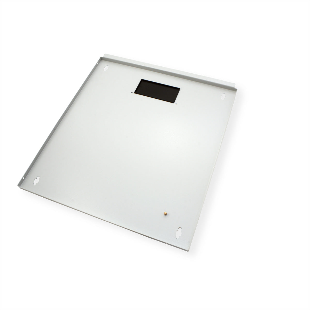 ROLINE Pro – 19" Wandverteiler 12U, IP20, abschliessbar, 600 × 600 × 640 mm, lichtgrau, Stahl