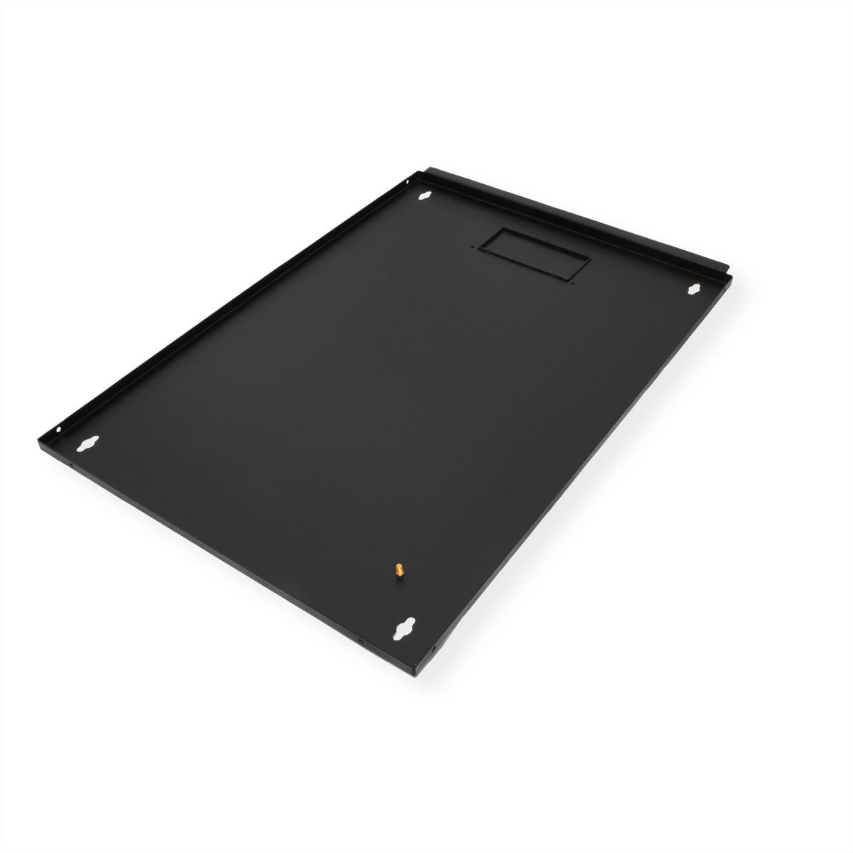 ROLINE Pro – 19" Wandverteiler 16U, IP20, abschliessbar, 600 × 450 × 818 mm, schwarz, Stahl