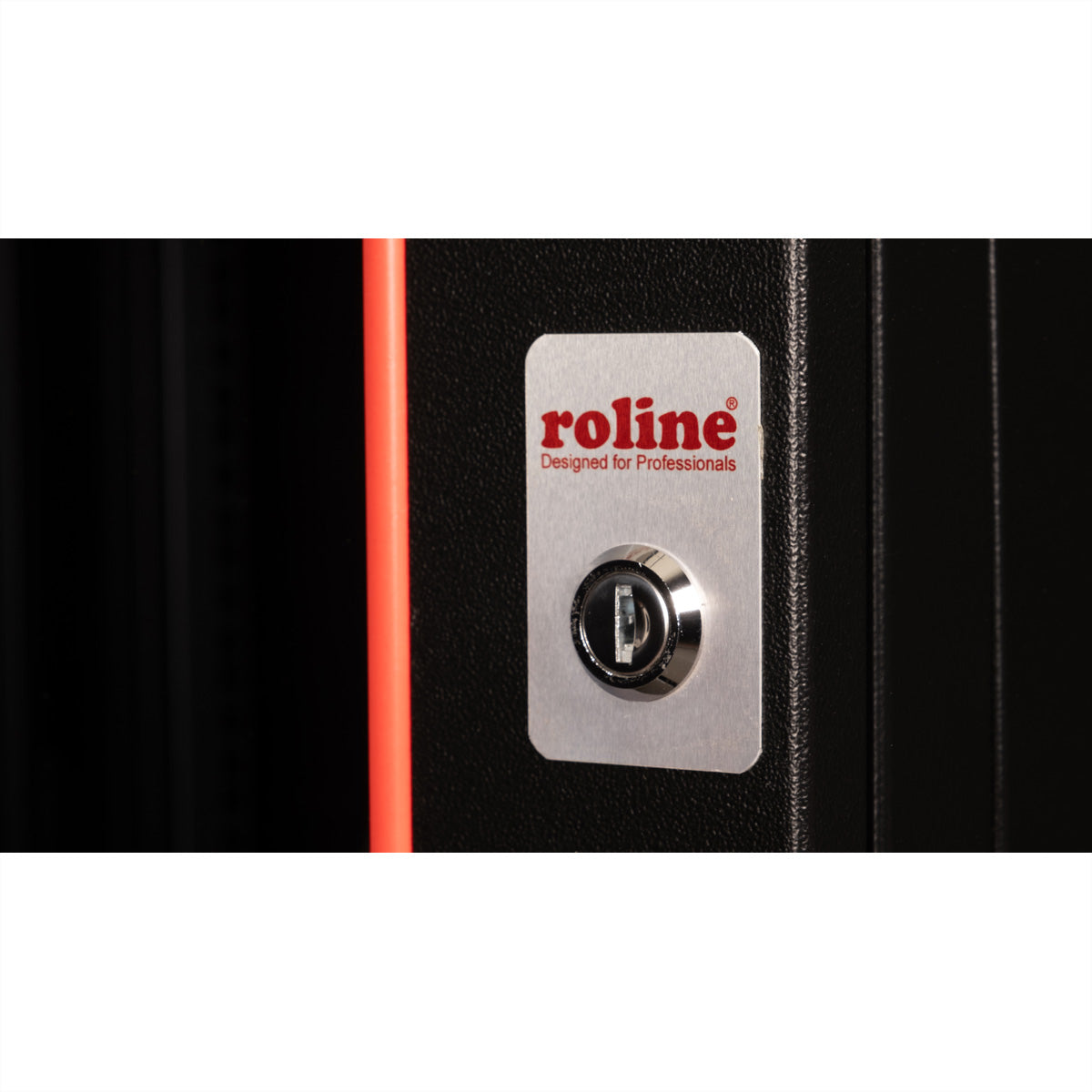 ROLINE Pro – 19" Wandverteiler 7U, IP20, abschliessbar, 600 × 600 × 418 mm, schwarz