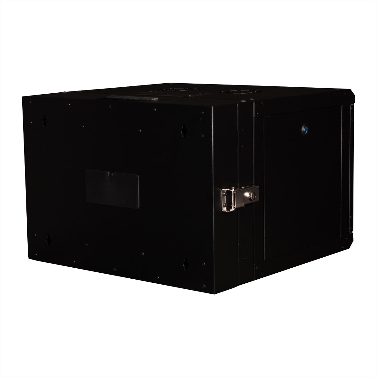 ROLINE Pro – 19" Wandverteiler 7U, IP20, abschliessbar, 600 × 600 × 418 mm, schwarz