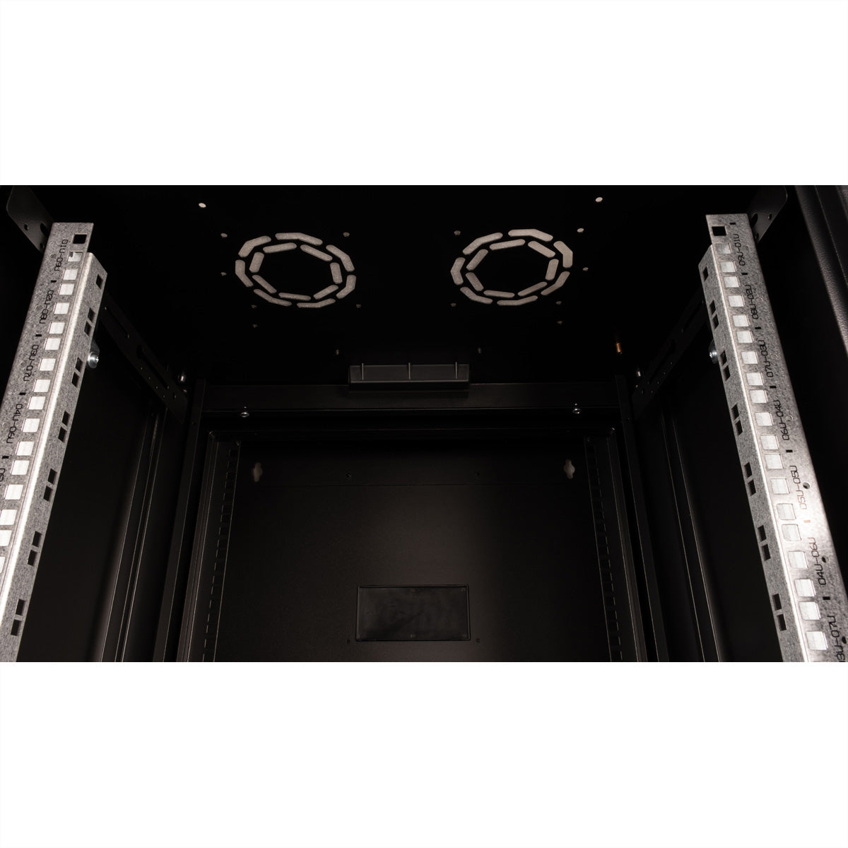 ROLINE Pro – 19" Wandverteiler 9U, IP20, abschliessbar, 600 × 600 × 505 mm, schwarz