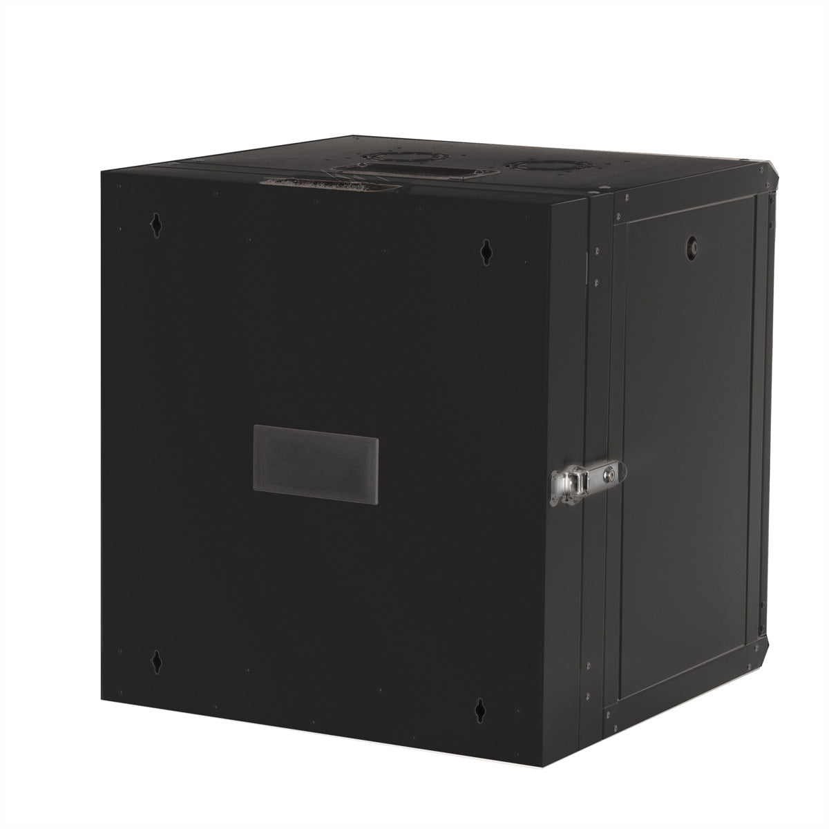 ROLINE Pro – 19" Wandverteiler 12U, IP20, abschliessbar, 600 × 600 × 640 mm, schwarz, Stahl