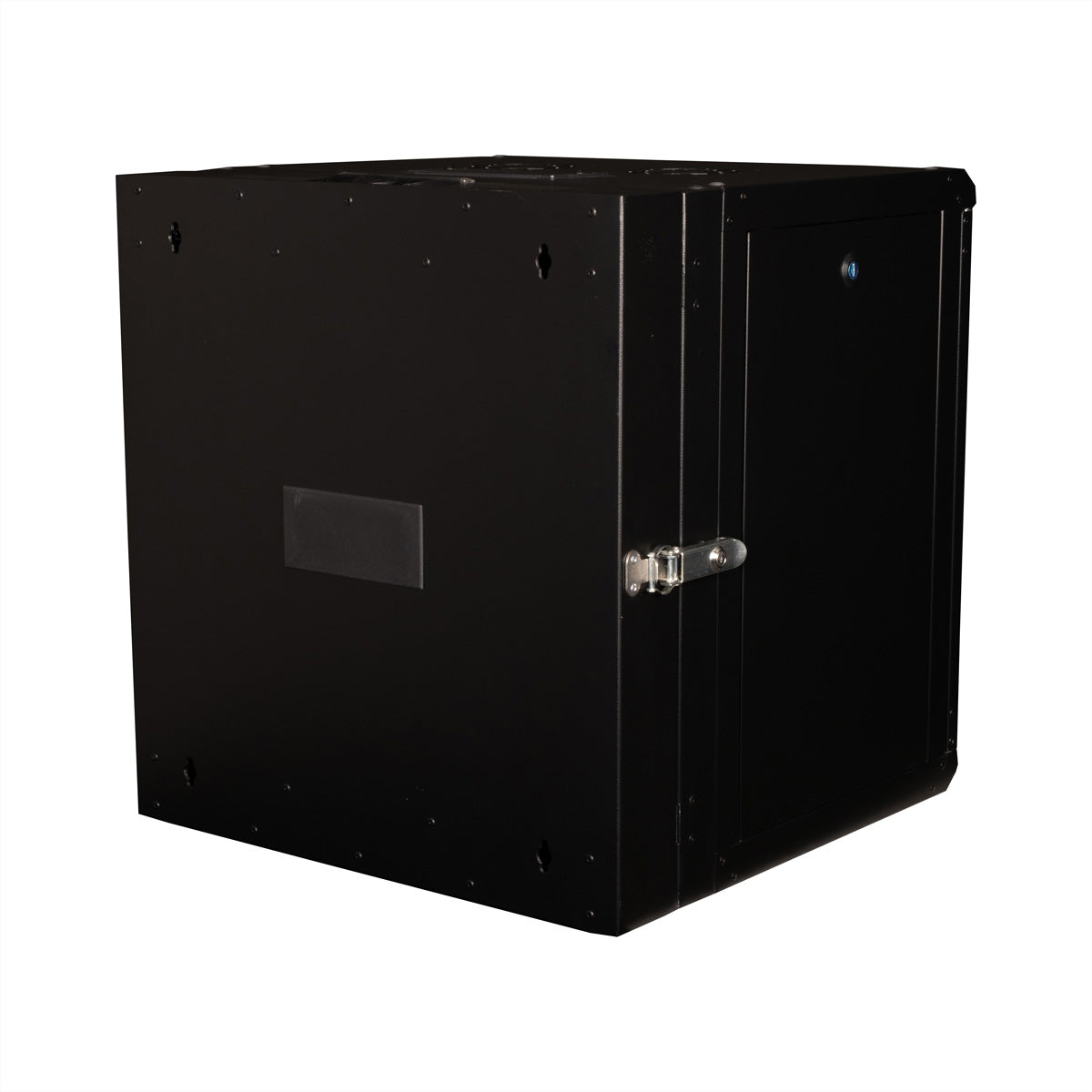 ROLINE Pro – 19" Wandverteiler 12U, IP20, abschliessbar, 600 × 600 × 640 mm, schwarz, Stahl