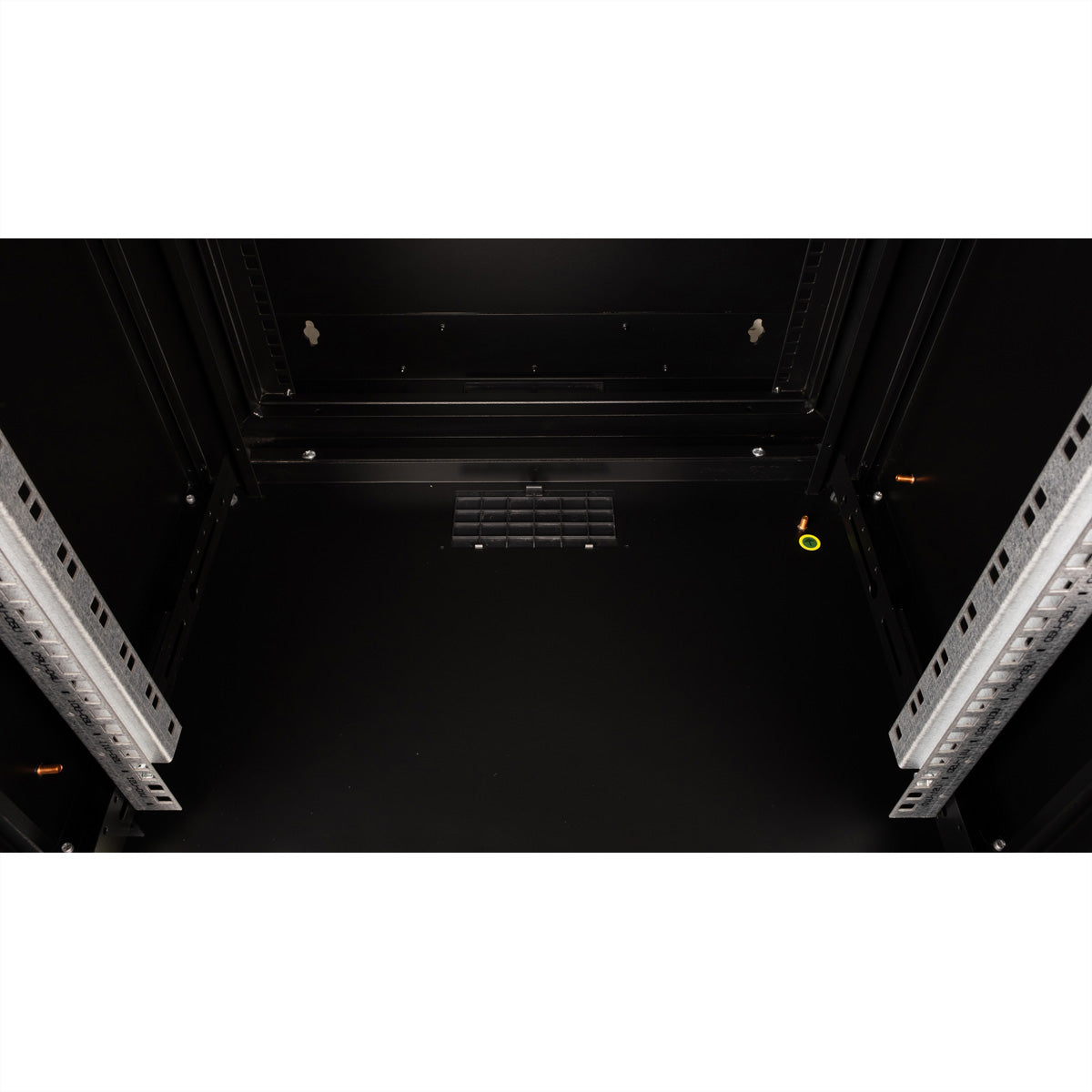 ROLINE Pro – 19" Wandverteiler 12U, IP20, abschliessbar, 600 × 600 × 640 mm, schwarz, Stahl