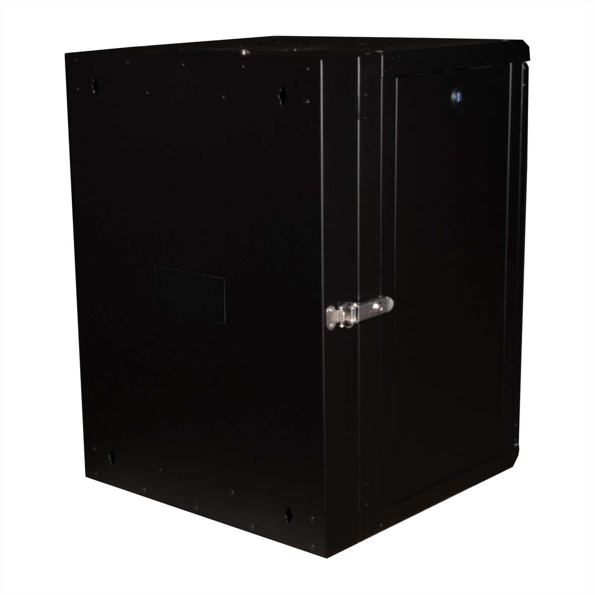 ROLINE Pro – 19" Wandverteiler 16U, IP20, abschliessbar, 600 × 600 × 818 mm, schwarz