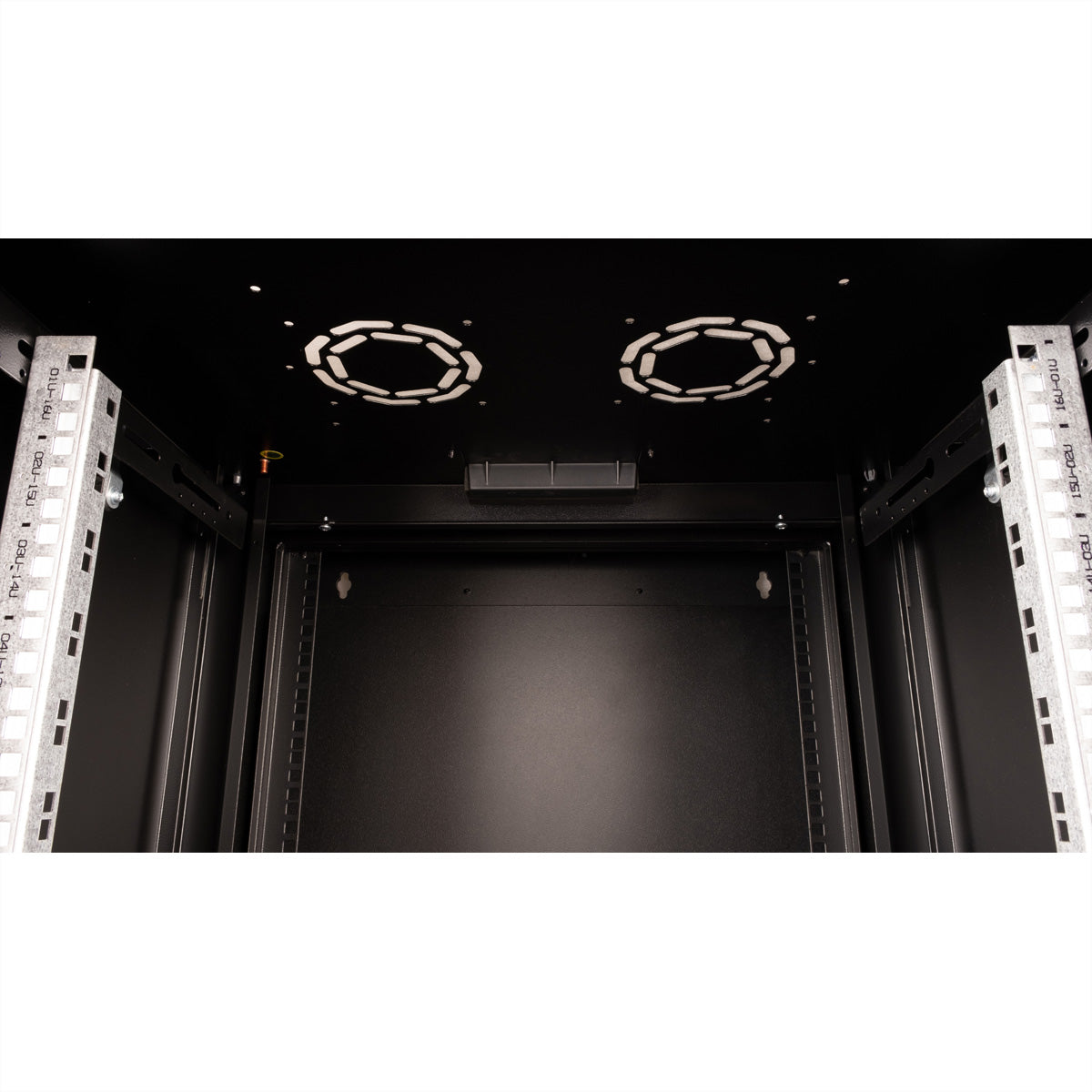 ROLINE Pro – 19" Wandverteiler 16U, IP20, abschliessbar, 600 × 600 × 818 mm, schwarz