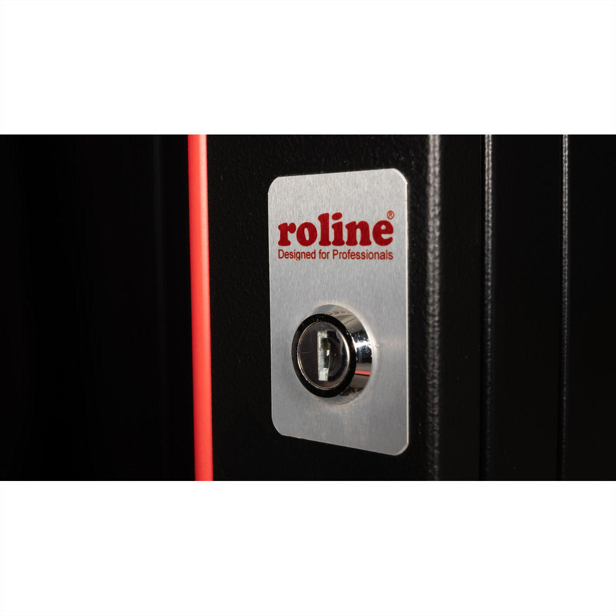 ROLINE Pro – 19" Wandverteiler 20U, IP20, abschliessbar, 600 × 600 × 996 mm, schwarz, Stahl