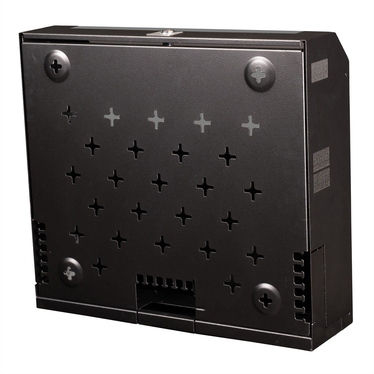 ROLINE Basic – 19" Wandverteiler 5U, IP20, abschliessbar, 500 × 475 × 475 mm, schwarz