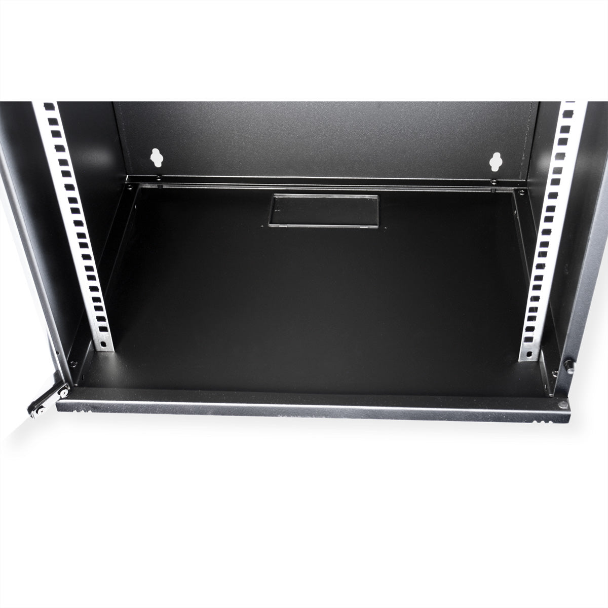 ROLINE Basic – 19" Wandverteiler 12U, IP20, abschliessbar, 540 × 400 × 595 mm, schwarz