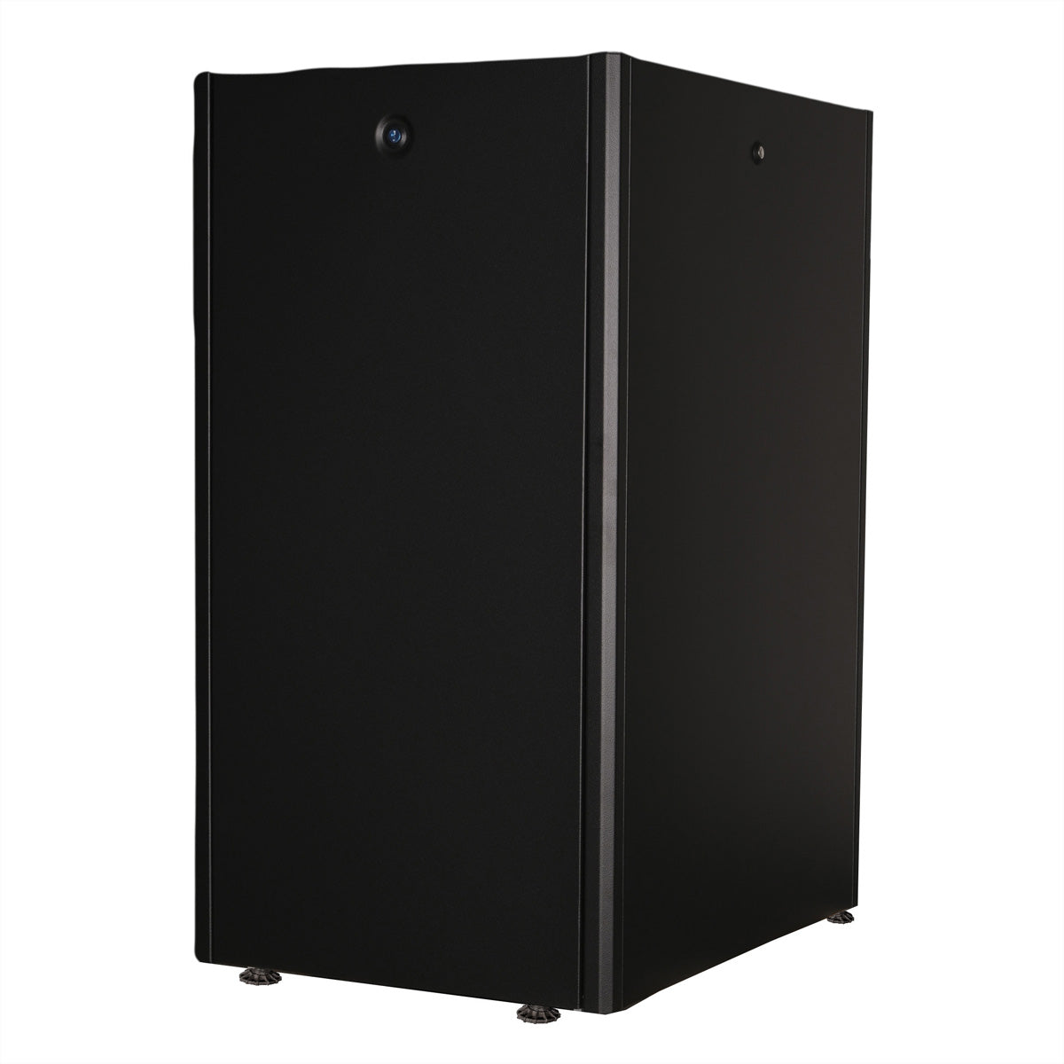 ROLINE Basic – 19" Netzwerkschrank 22U, IP20, abschliessbar, 600 × 800 × 1125 mm, schwarz, Stahl