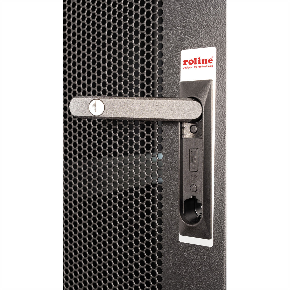 ROLINE Basic – 19" Netzwerkschrank 26U, IP20, abschliessbar, 600 × 1000 × 1300 mm, schwarz, Stahl