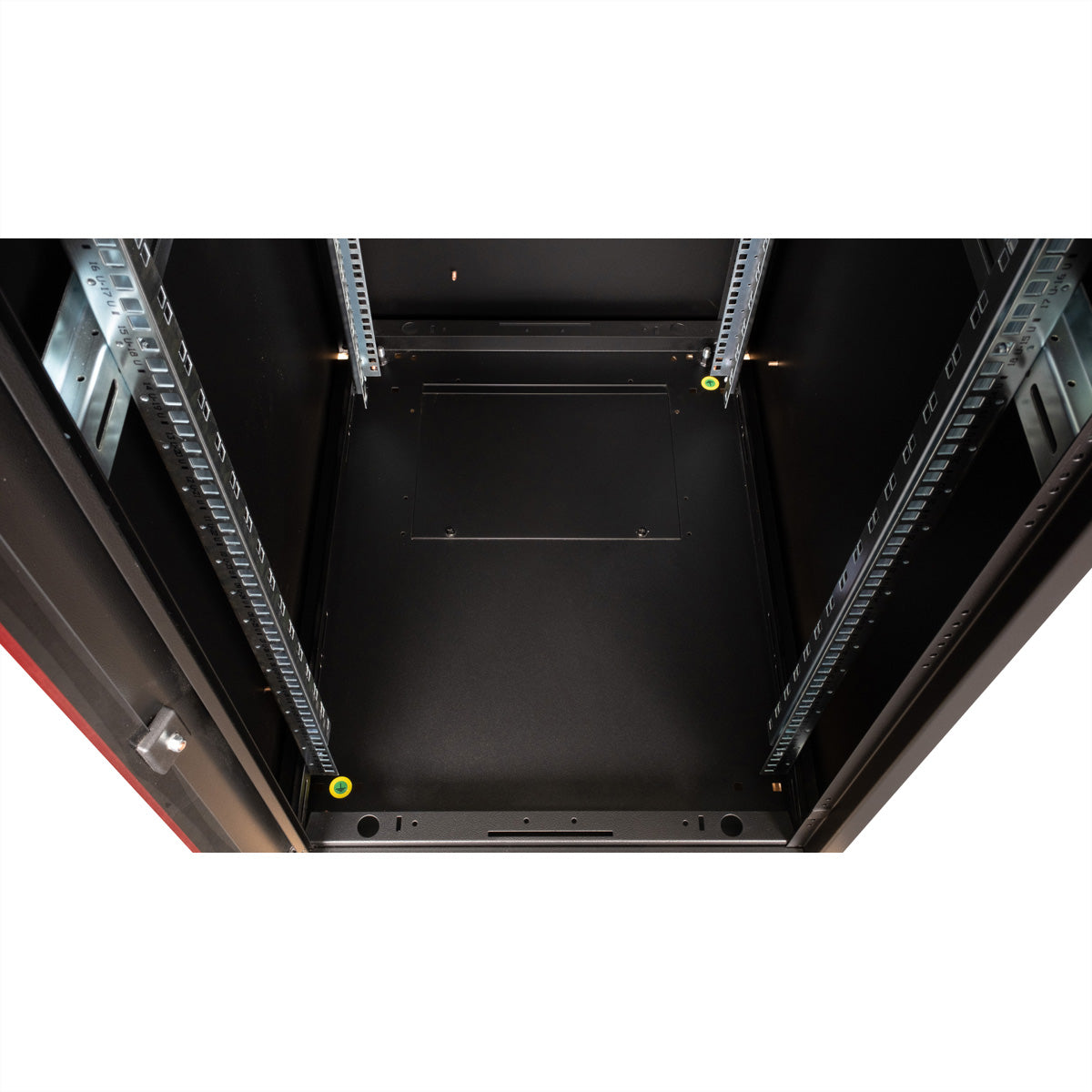 ROLINE Basic – 19" Netzwerkschrank 32U, IP20, abschliessbar, 600 × 800 × 1560 mm, schwarz, Stahl