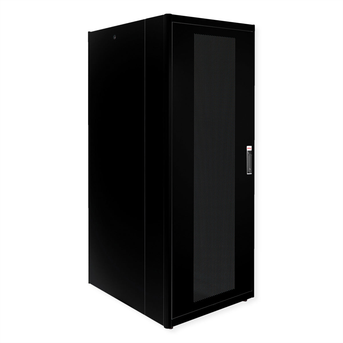 ROLINE Basic – 19" Netzwerkschrank 42U, IP20, abschliessbar, 800 × 1000 × 2010 mm, schwarz, Stahl
