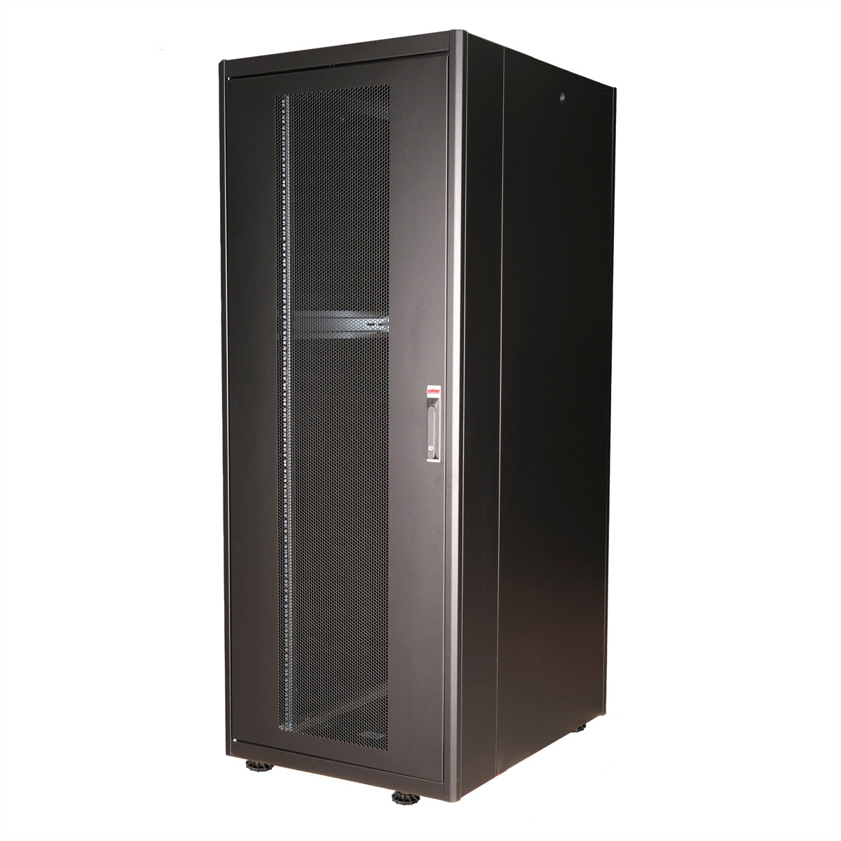 ROLINE Basic – 19" Netzwerkschrank 42U, IP20, abschliessbar, 800 × 1000 × 2010 mm, schwarz, Stahl