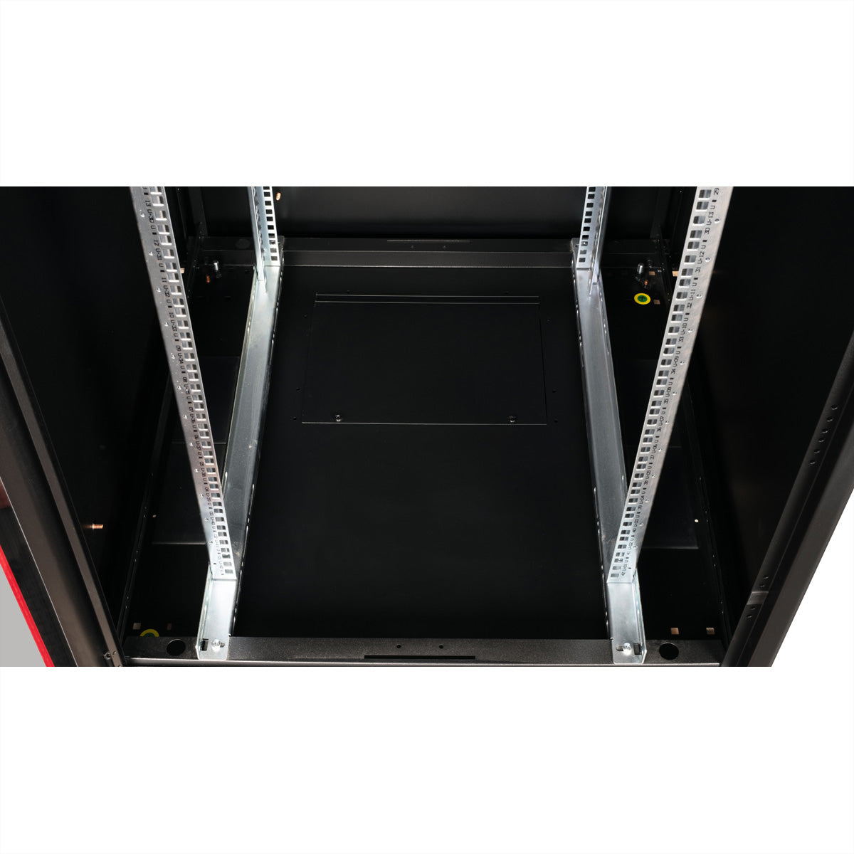 ROLINE Basic – 19" Netzwerkschrank 42U, IP20, abschliessbar, 800 × 800 × 2010 mm, schwarz, Stahl