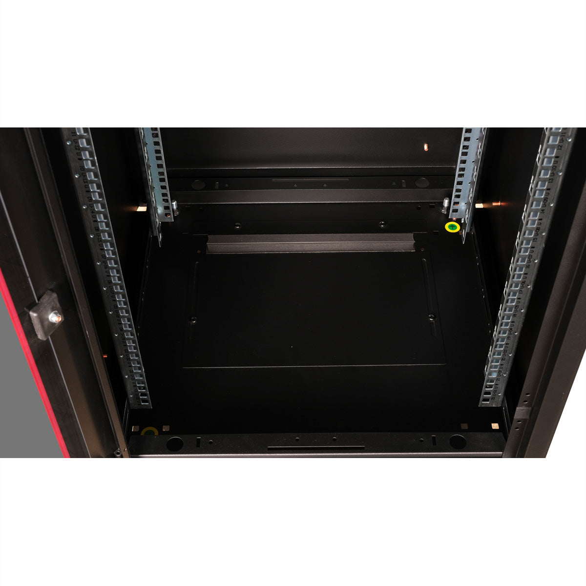 ROLINE Pro – 19" Netzwerkschrank 22U, IP20, abschliessbar, 600 × 600 × 1164 mm, schwarz, Stahl