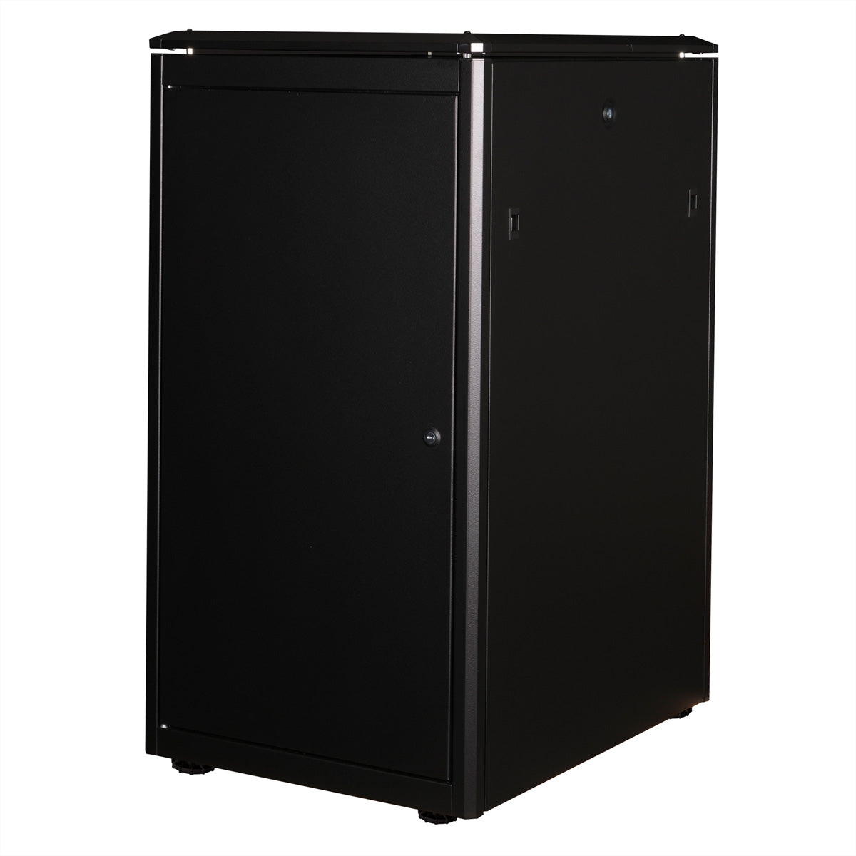 ROLINE Pro – 19" Netzwerkschrank 22U, IP20, abschliessbar, 600 × 800 × 1164 mm, schwarz, Stahl