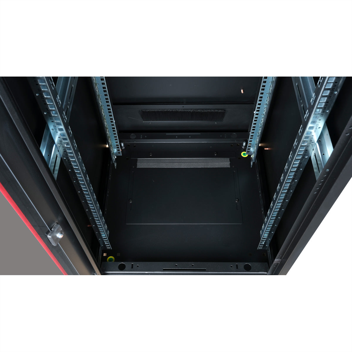 ROLINE Pro – 19" Netzwerkschrank 26U, IP20, abschliessbar, 600 × 600 × 1342 mm, schwarz, Stahl