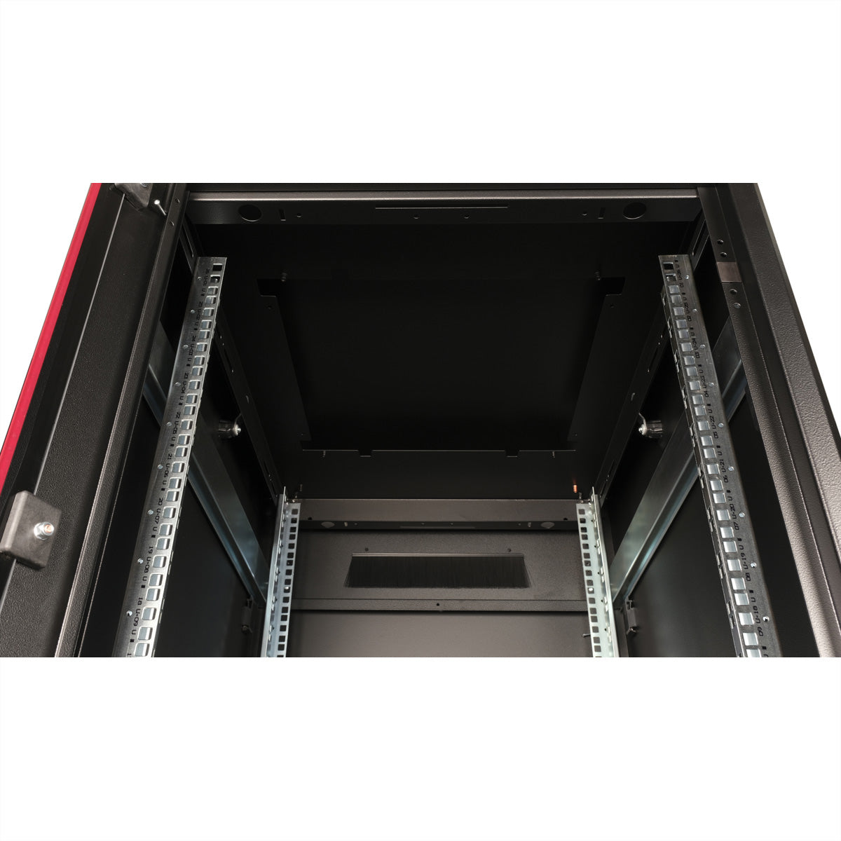 ROLINE Pro – 19" Netzwerkschrank 26U, IP20, abschliessbar, 600 × 800 × 1342 mm, schwarz, Stahl