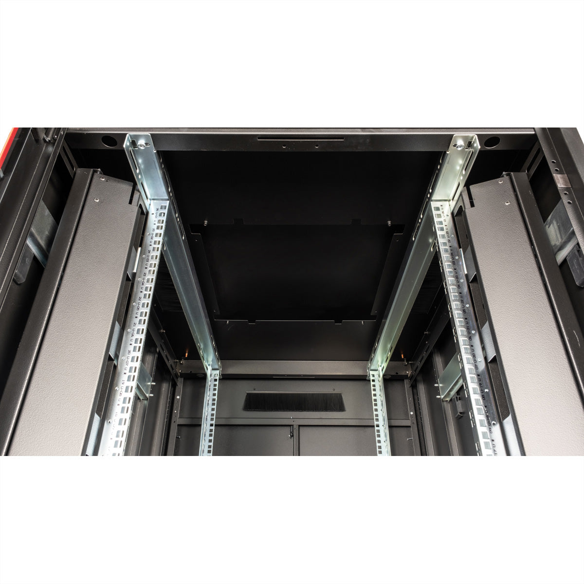 ROLINE Pro – 19" Netzwerkschrank 26U, IP20, abschliessbar, 800 × 1000 × 1342 mm, schwarz, Stahl