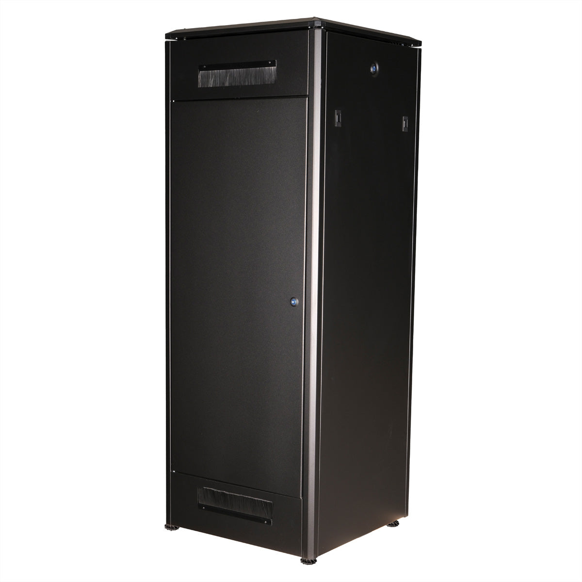 ROLINE Pro – 19" Netzwerkschrank 32U, IP20, abschliessbar, 600 × 600 × 1609 mm, schwarz, Stahl
