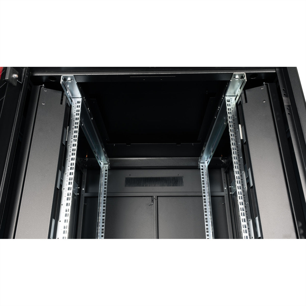 ROLINE Pro – 19" Netzwerkschrank 32U, IP20, abschliessbar, 800 × 800 × 1609 mm, schwarz, Stahl